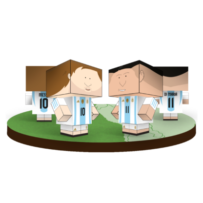 Messi y DiMaria para armar