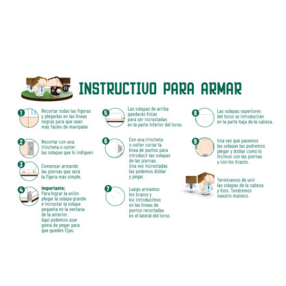 Messi y Dibu para armar - Imagen 3